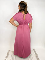 #N638 Like A Charm Smocked Dress In Dreamy Fandango