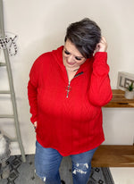 #L586 Fancy Like Sweater (RED)