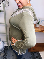 #L557 Pretty Leopard Top