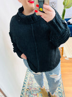 Maureen Long Sleeve Solid Knit Sweater