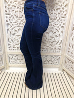 #M321 Fashion Industry Flare Vervet Jeans