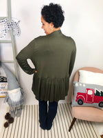 #L312 Rock The Day Cardigan (Olive)