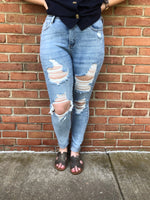 #A112 Stop and Stare Judy Blue High Waisted Jeans