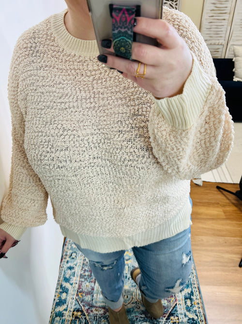 Monaco Sweater In Ivory