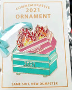 L326 2021 Dumpster fire ornament