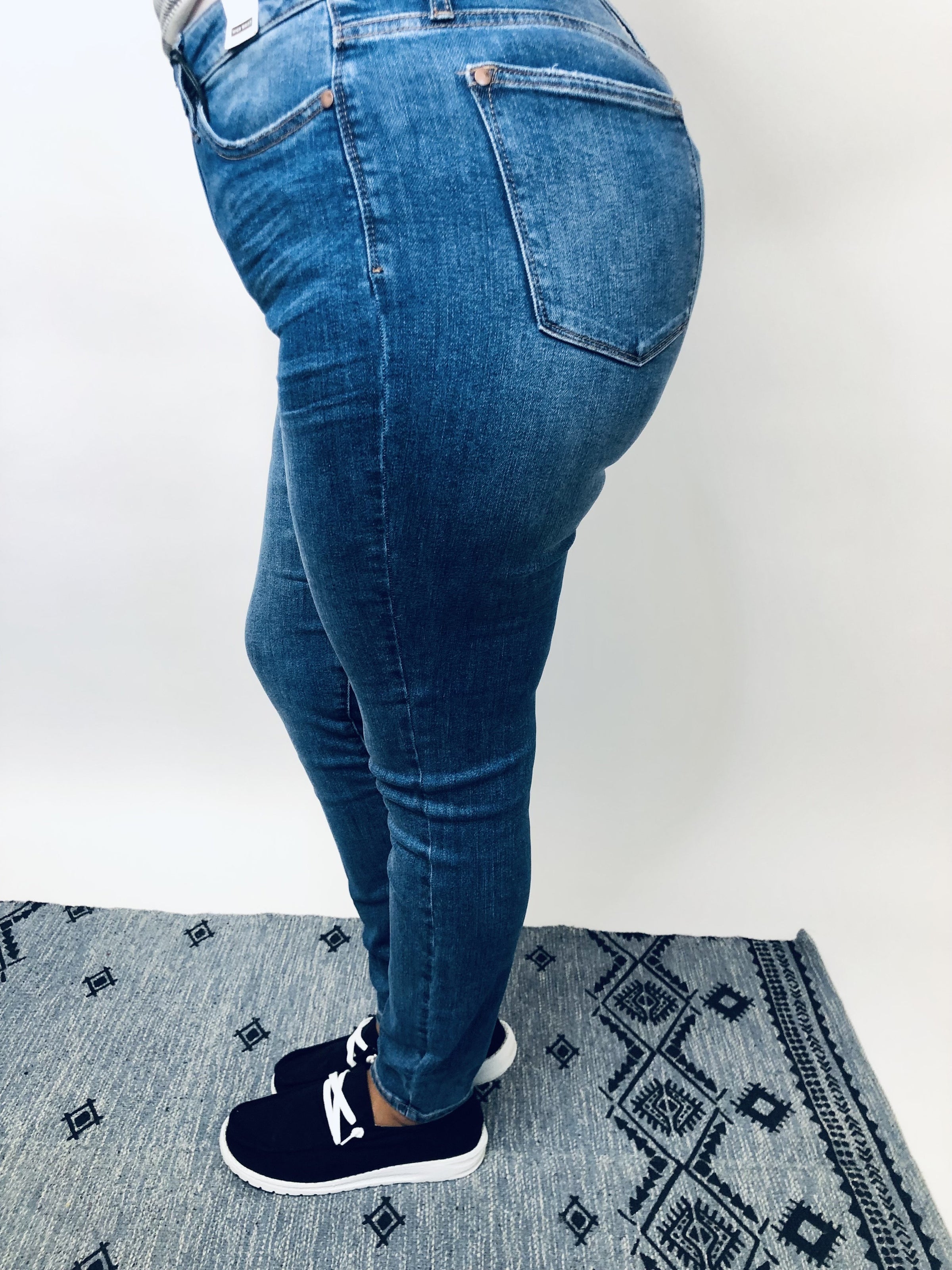 Fade Into You - Tummy Control Judy Blue Jeans – Aimaleigh's Boutique