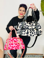 Leopard Duffle Bag FOR LIVE ONLY