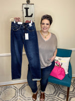 #H694 A Little Shady Slim Fit Judy Blue Girlfriend Jeans