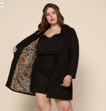 #898 City girl fashion coat
