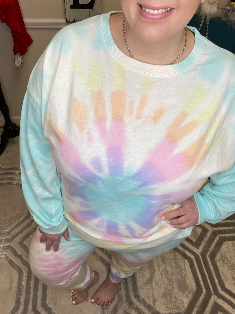 #H730 Taste The Rainbow Swirl Sweatshirt