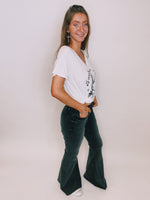 #K359 Party At Sam's Judy Blue Super Flare Jeans