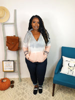 #K833 POL Moroccan Java Knit Top (Pink)