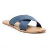 #555 Blue Pebble Sandals