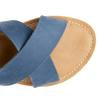 #555 Blue Pebble Sandals