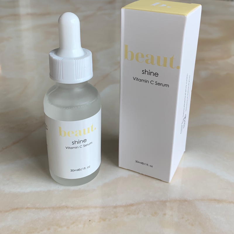 shine vitamin c serum APRILBEAUTLIVE