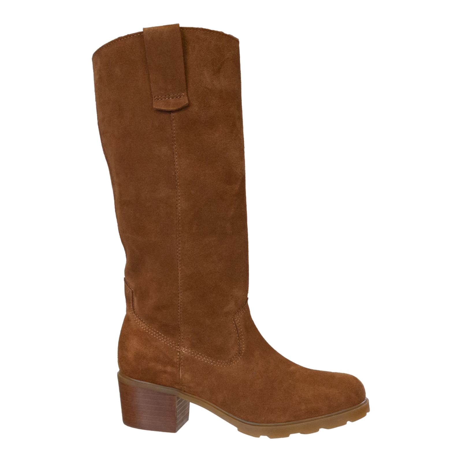 OTBT TALLOW in CAMEL Heeled Mid Shaft Boots Iris Rainbow