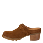 OTBT - WEST in CAMEL Heeled Mules